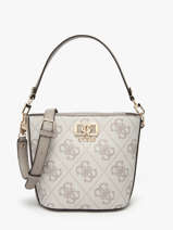 Cross Body Tas Karnilla Logo Guess Beige karnilla logo OS990101